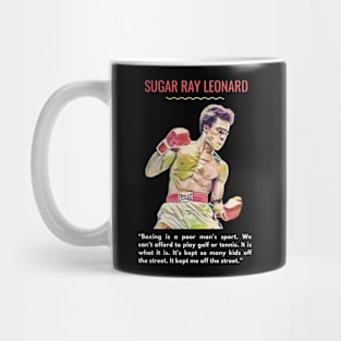 Sugar Ray Leonard Mug